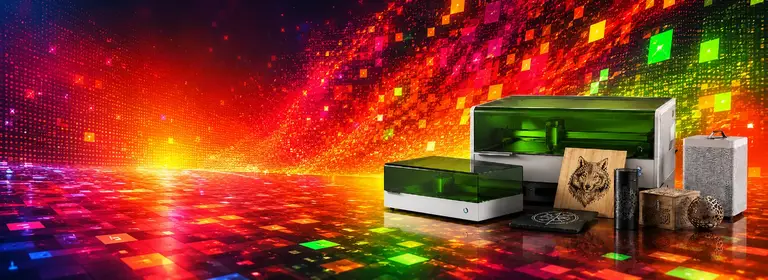 Desktop laser, maker-grade.